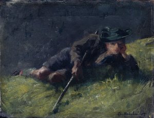 Chłopiec-pasterz autorstwa Franz Marc