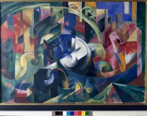 Malowanie wołami autorstwa Franz Marc