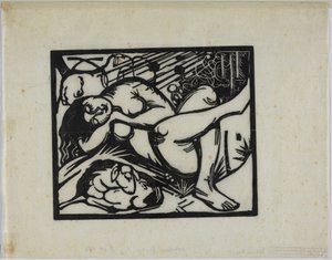 Śpiąca Pasterka autorstwa Franz Marc