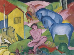 Sen  autorstwa Franz Marc