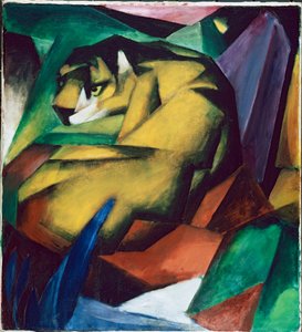 Tygrys, 1912 autorstwa Franz Marc