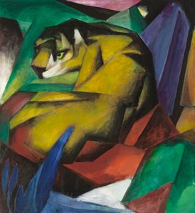 Tygrys autorstwa Franz Marc