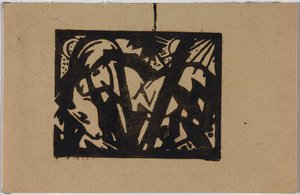Dziki koń autorstwa Franz Marc