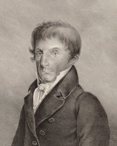 Portret kompozytora Antonio Salieri 1750-1825, ok. 1835. autorstwa Franz Oehme