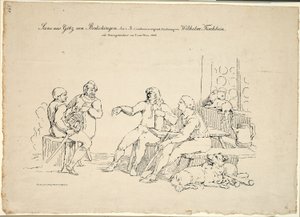 Akt 1, scena 1 z Götz van Berlichingen