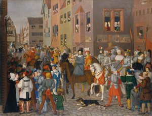 Wjazd króla Rudolfa Habsburga do Bazylei w 1273 r.