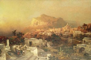 Capri, ok. 1870-79 (olej na płótnie)