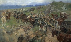 Żywy most, 1892