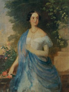 Księżniczka Clothilde Dietrichstein autorstwa Franz Schrotzberg