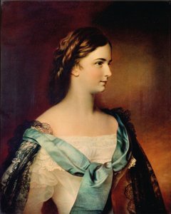 Portret cesarzowej Elżbiety Austrii.