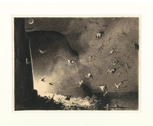 Brama piekielna, 1916. autorstwa Franz Sedlacek
