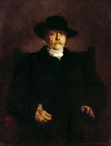 Portret księcia Otto von Bismarcka (Schonhausen) autorstwa Franz Seraph von Lenbach
