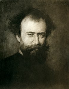 Wilhelm Busch autorstwa Franz Seraph von Lenbach