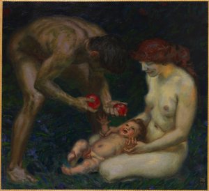 Adam i Ewa Rodzina, 1912.