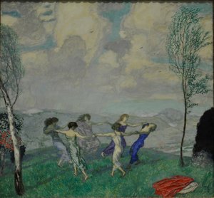 Taniec w kręgu, 1910.