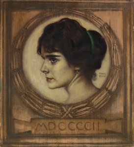 Portret Gemmy Bierbaum, 1902.