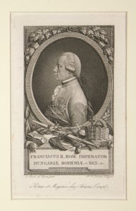 Franciszka II. Rzym. Cesarz Węgier i król Czech autorstwa Franz Valentin Durmer