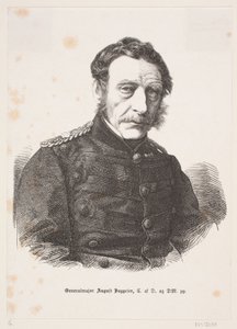 Generał dywizji August Baggesen autorstwa Franz Wilhelm Obermann