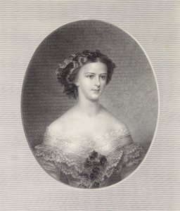 Portret cesarzowej Elżbiety Austrii, ok. 1855.