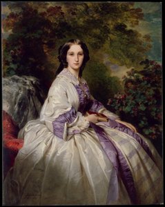 Hrabina Alexander Nikolaevitch Lamsdorff (Maria Ivanovna Beck, 1835-1866) autorstwa Franz Xaver Winterhalter
