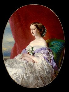 Cesarzowa Eug?Nie, 1854 autorstwa Franz Xaver Winterhalter