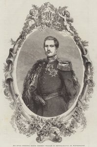 Jego Królewska Wysokość Książę Fryderyk Wilhelm Pruski autorstwa Franz Xaver Winterhalter