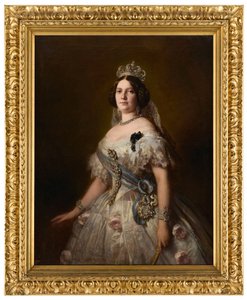 Izabela, królowa Hiszpanii autorstwa Franz Xaver Winterhalter
