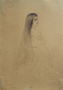 Cesarzowa Elżbieta Austrii autorstwa Franz Xaver Winterhalter