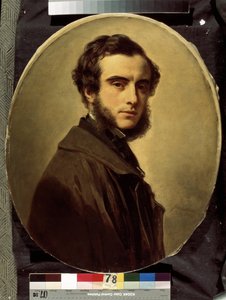 Portret hrabiego Pawła Pietrowicza Szuwałowa (1830-1908) (Portret hrabiego Pawła P. Szuwałowa). Obraz Franza Xaviera Winterhaltera (1805-1873). Olej na płótnie, 65 x 55 cm autorstwa Franz Xaver Winterhalter