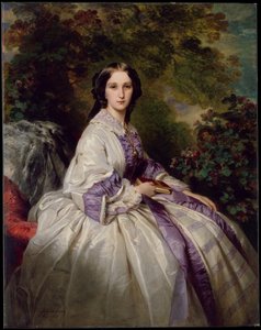 Portret hrabiny Marii Iwanowny Lamsdorf, z domu Beck, 1859 autorstwa Franz Xaver Winterhalter