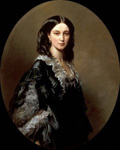 Portret księżnej Elizawety Aleksandrownej Bariatinskiej, z domu księżna Czernyszewa 1826-1902, 1858 autorstwa Franz Xaver Winterhalter