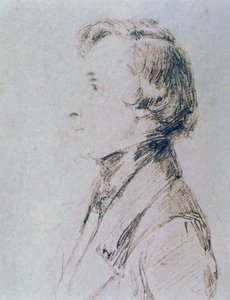 Portrait of Frederic Chopin (Zelazowa Wola autorstwa Franz Xaver Winterhalter