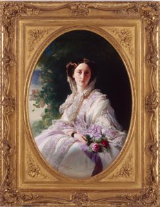 Portret wielkiej księżnej Olgi Nikołajewny Rosji 1822-1892, królowej Wirtembergii, 1856 autorstwa Franz Xaver Winterhalter