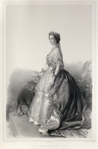 Portret cesarzowej Eugenii autorstwa Franz Xaver Winterhalter