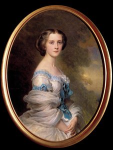 Portret Louise Sophie Melanie Renouard de Bussiere, hrabina Edmond de Pourtales (1836-1914) Obraz Xavera Winterhaltera (1806-1873) 1857 Kolekcja prywatna autorstwa Franz Xaver Winterhalter