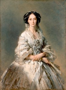 Portret Marii Aleksandrownej, 1857 autorstwa Franz Xaver Winterhalter