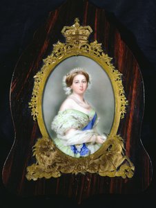 Królowa Wiktoria (1819-1901) autorstwa Franz Xaver Winterhalter