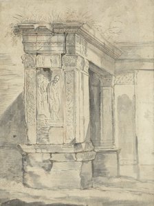 Ruiny rzymskie autorstwa Franz de Paula Ferg