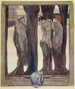 Ilustracja z „Boskiej komedii” Dantego, Czyściec, Pieśń XXIII. 102