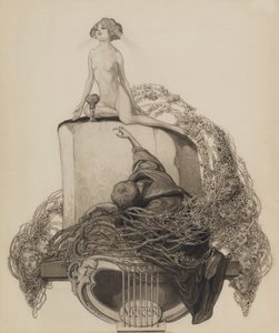 błyszczę autorstwa Franz von Bayros