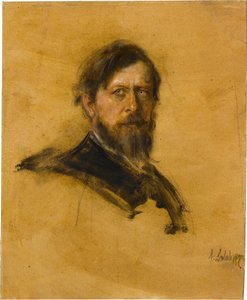 Portret Böcklina autorstwa Franz von Lenbach
