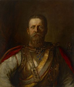 Następca tronu Fryderyk Wilhelm, późniejszy Fryderyk III, cesarz niemiecki i król Prus autorstwa Franz von Lenbach
