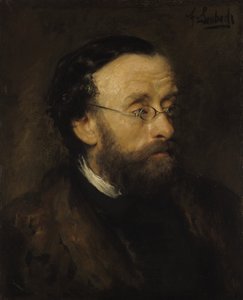 Malarz krajobrazu Eduard Schleich autorstwa Franz von Lenbach