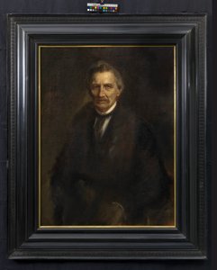 Gottfried Semper (architekt) autorstwa Franz von Lenbach