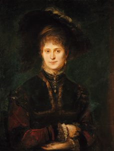 Magdalena Plach (?) autorstwa Franz von Lenbach