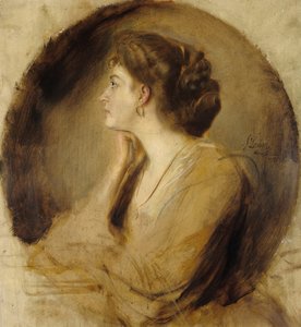 Margarethe von Mute (?) autorstwa Franz von Lenbach