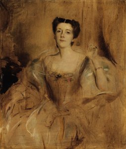 Mary Lady Curzon z Kedleston autorstwa Franz von Lenbach