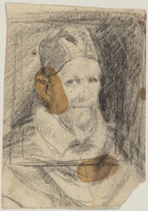 Papież Innocenty X według Velázqueza autorstwa Franz von Lenbach