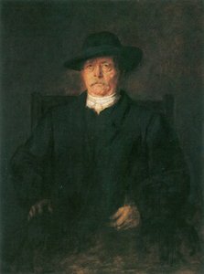 Portret Ottona von Bismarcka autorstwa Franz von Lenbach