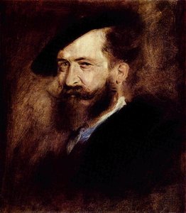 Portret Wilhelma Buscha autorstwa Franz von Lenbach